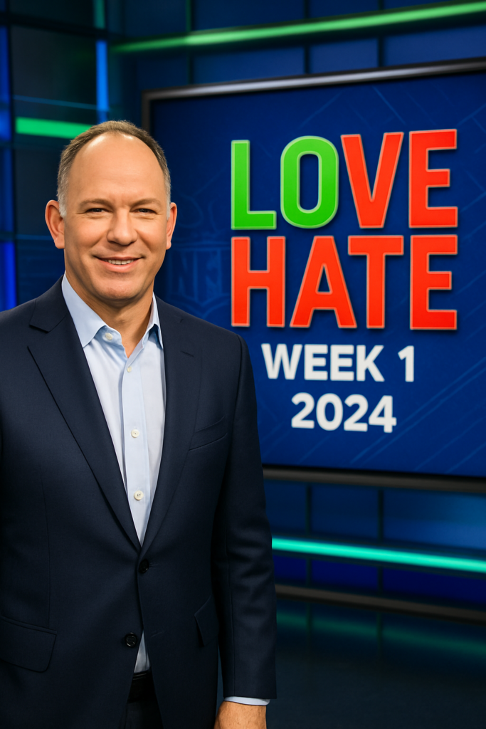 matthew berry love hate week 1 2024