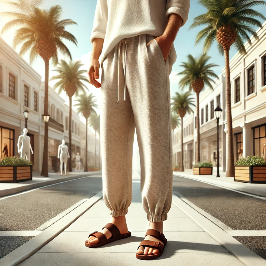 and linen pants